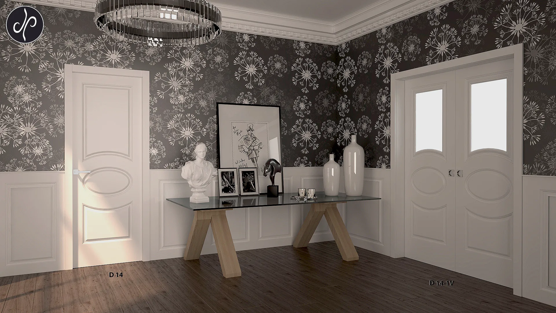 Puertas lacadas ultravioleta instaladas