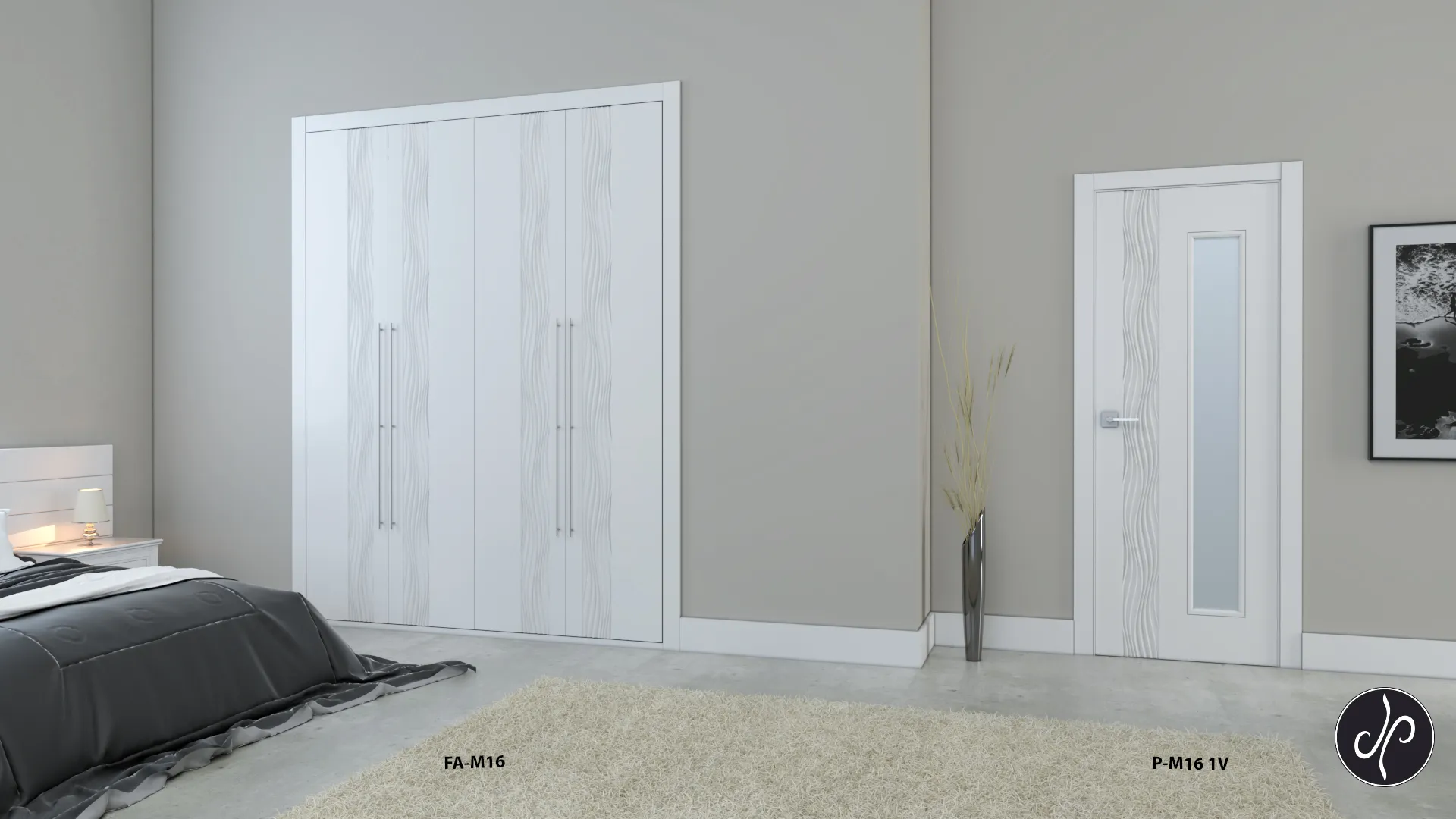 Vestidor personalizado con iluminación LED